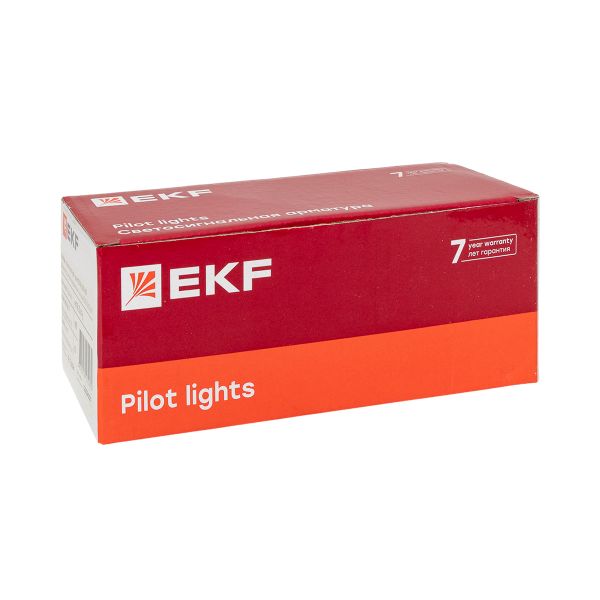 Лампа сигнальная AD16-22HS свд желтый 230В IP54 EKF 