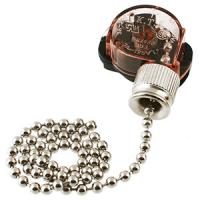 Выключатель для бра с цепочкой 3А серебро