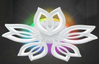 Светильник потолочный (люстра) свд 117Вт 3000К-6000К 8775лм белый пульт подсветка RGB