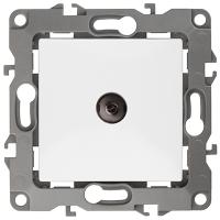 ЭРА12 белый механизм TV оконечная скрытая 1-ая 