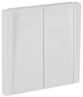 Фортепиано белый переключатель 2кл скрытая 10А IP20