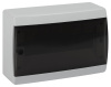 Бокс 12мод навесной белый прозрачная дверь IP41 ЩРН-П ЭРА COMFORT