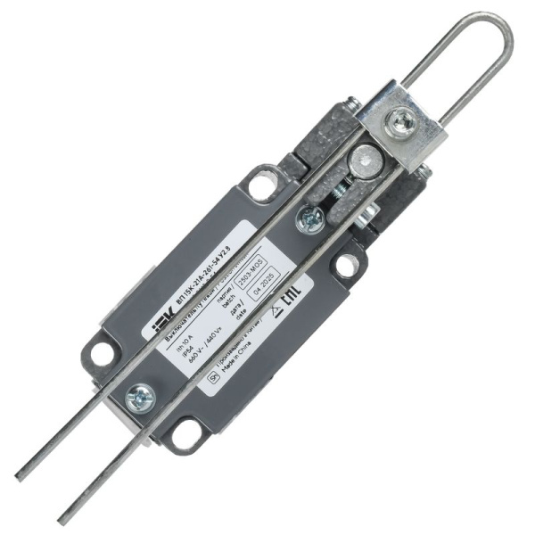 Выключатель концевой рычаг IP54 ВП 15К-21А-261-54 У2 IEK с регул.по длине прямого действ.