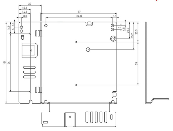 Блок питания 24В 75Вт IP20 Arlight 