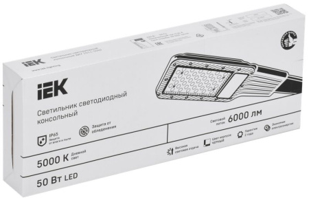 Светильник ДКУ 50Вт 5000К 6000лм ДКУ 1011-50Ш IEK посадочный D50мм 