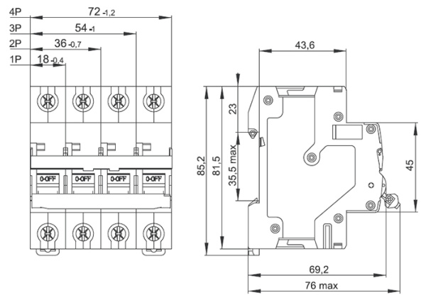 Выключатель нагрузки 2Р 40А SWN IEK ARMAT