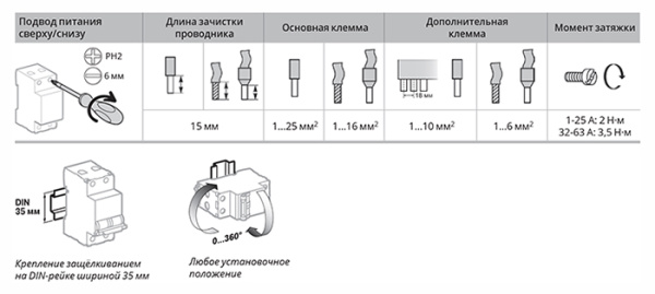 Автомат 3Р 63А C 6кА S9FN Systeme Electric Systeme9 