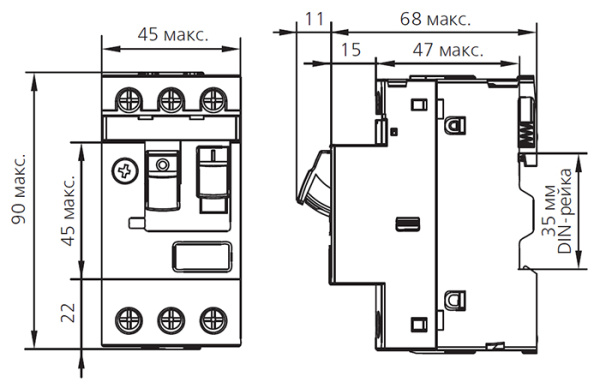 Автомат защиты двигателя 1-1,6А ВА-431 Schneider Electric