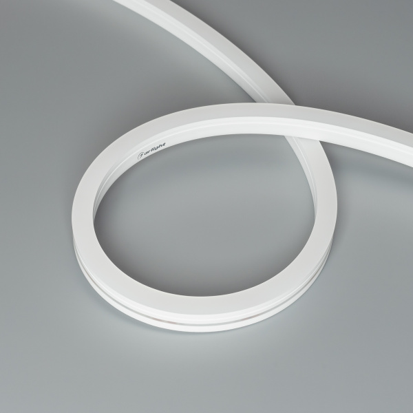 Лента герметичная MOONLIGHT-SIDE-A140-12x17mm 24V Day4000 (9.6 W/m, IP67, 5m, wire x2) (Arlight, Выв