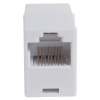 Переходник RJ45 8(8) Cat5e белый 