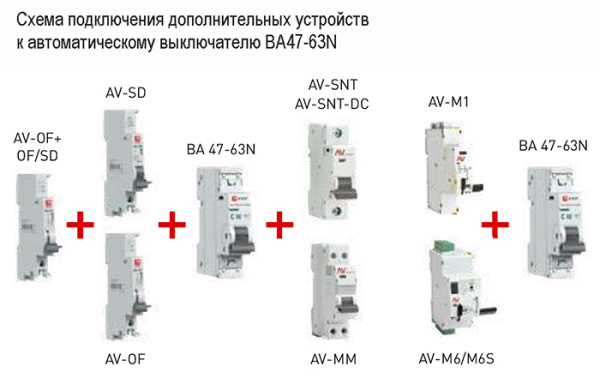 Автомат 1Р 20А B 4,5кА ВА47-63N EKF PROxima 