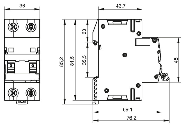 ARMAT АВДТ B10N 2P C16 30мА тип AC IEK