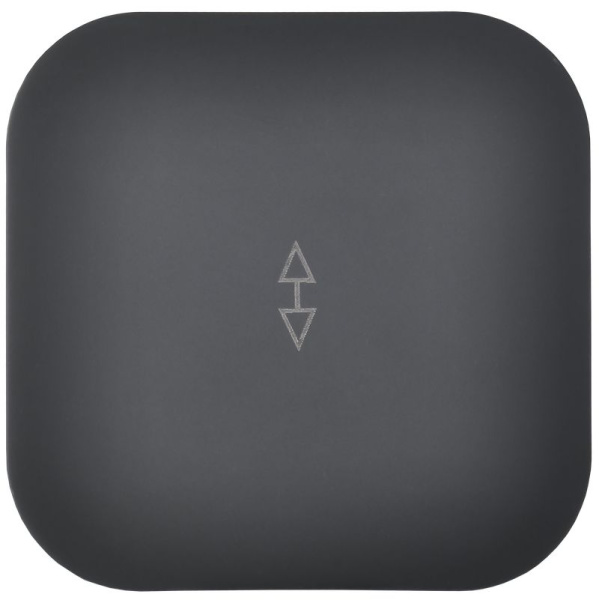 Глори черный переключатель 1кл открытая 10А IP20 