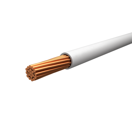 ПуГВнг(А)-LS 1*6 белый провод