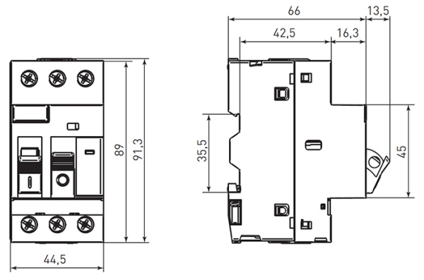 Автомат защиты двигателя 4-6,3А АПД-32 EKF PROxima