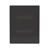 Бокс 24мод встраиваемый  черный черная прозрачная дверь IP40 FRAME DKC