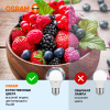 Лампа светодиодная Е27 7Вт 6500К 560лм шар G45 матовая  Osram LED Value