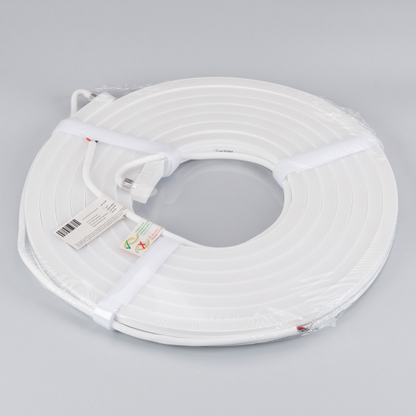Лента герметичная MOONLIGHT-SIDE-A140-12x17mm 24V Day4000 (9.6 W/m, IP67, 5m, wire x2) (Arlight, Выв