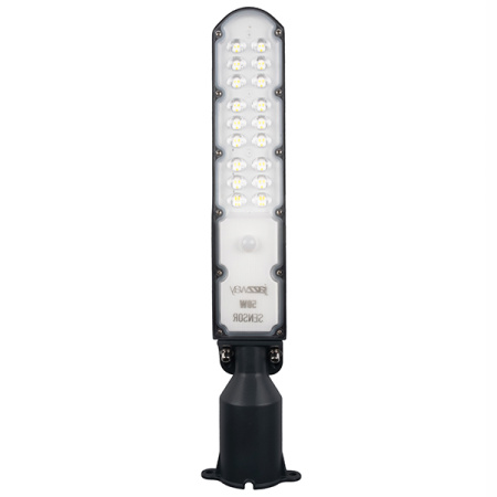 Светильник консольный ДКУ PSL 09  50W SENSOR 5000K GR IP65 Jazzway